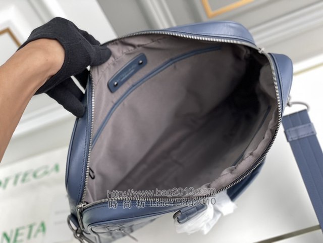 Bottega veneta高端男包 98028 寶緹嘉手工編織原廠進口胎牛皮男士手袋 BV經典款男士手提公事包  gxz1370